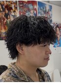 波巻きツイスパマッシュウルフ