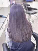 ラック 表参道(LUCK) ラベンダーピンク/レイヤーカット/デザインカラー/表参道/原宿