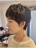 【早坂駆留】ベリーショート パーマ ニュアンスパーマ 吉祥寺