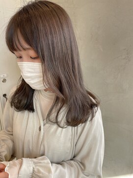 フレイムス ヘアアンドリラックス 吉川店(Frames hair&relax) 極細ハイライトで作るシルバーグレージュ