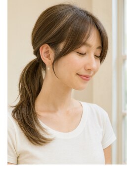 シェル 鎌倉小町(SHELL) 20代30代40代50代ニュアンスカラー★大人可愛い小顔レイヤー