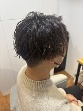 メンズツイストスパイラルパーマ