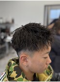 MEN’S HAIR/波巻ツイストスパイラル/フェザーパーマ/木更津