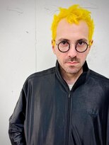 クク(QUQU)&nbsp;イエロー　ネオンカラー　ビビット　ショート