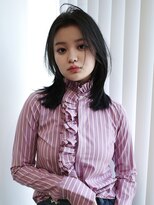 ラパンセ ブルー(LA PENSEE BLEU)&nbsp;ミディアムレイヤー ハッシュカット シャギー バタフライカット