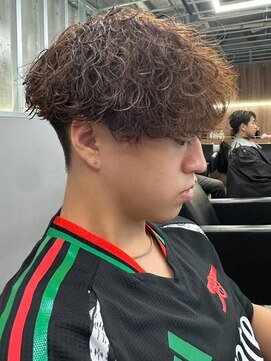 エルマーク 京都駅前(L-MARK) 波巻きスパイラル/シャドウパーマ/サーフカール/men's/メンズ