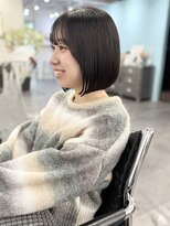 オウル(Owll) *顎下2センチ内巻きボブ切りっぱなしボブ*