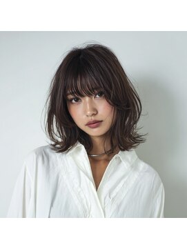 アンサ 藤森店(ANSA) 色っぽくびれミディ×ダークグレージュ