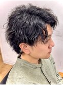 ツイストパーマメンズパーマ波巻きパーマシャドウパーマ佐賀