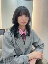 ジーナ  札幌大通(Zina)&nbsp;美髪＊ハイレイヤーウルフ＊黒髪セミロング＊Zina札幌大通