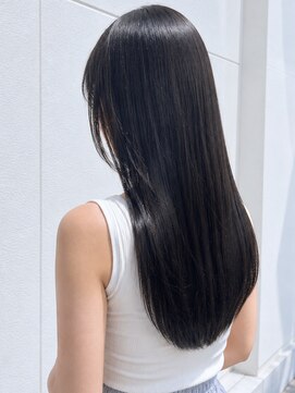エフ アヴェダ 木の葉モール橋本(F AVEDA) 朝の時間短縮 髪質改善 ブラック系 ミディアム