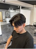 MEN’S HAIR/波巻きツイストスパイラル/リバースセンターパート 