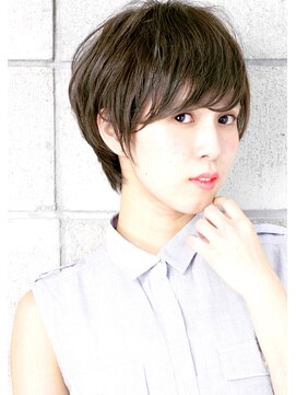 ヘアサロン ガリカ 表参道(hair salon Gallica) ☆ パリジェンヌ風 グレージュ × 毛束感 short style ☆