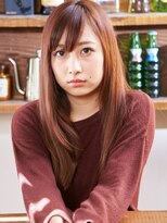 フラミューム(flammeum)&nbsp;サラサラの髪は思わず触りたくなる☆ストレートロング【平塚】