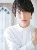 メンズヘア ビーセカンド 草加店(MENS HAIR B-2)&nbsp;厚めバングが新鮮！黒髪爽やかマッシュa(草加)(メンズカット)