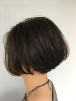 キミトヘアデザインアンドスパ(Kimito Hair design&spa)&nbsp;酸熱系パーマ（酸性矯正）の前下がりボブ