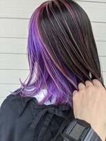 アンアロール(an aRoiR)&nbsp;バイオレットグラデーション　インナーカラー