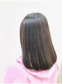 ダークカラー/ミディアム/20代30代40代/ナチュラルストレート
