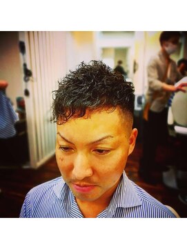スマイルヘアー 北浦和二号店(Smile hair) フェードパーマスタイル