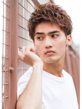 ヴェルダ 池袋店(verda) 【VERDAメンズ】束感アップバングショート　mizuno×sho