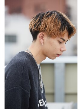 メンズサロンドットリアン(dot. lien) 【men’s salon dot. Tokyo】オレンジブラウン×スパイラル