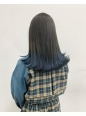 ディープブルーグラデーションカラー
