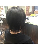 ヘアースペース 練馬店(hair space COCO) 多毛、癖毛も対応、女性必見！！！ツーブロックでウルフカット