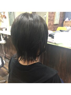 ヘアースペース 練馬店(hair space COCO) 多毛、癖毛も対応、女性必見！！！ツーブロックでウルフカット