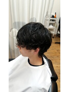 ティーズバーバー 亀有店(T's BARBER) ウルフパーマ