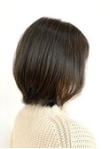 大人可愛いくびれミディアムボブ/ツヤ髪ナチュラルストレート