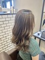 アグ ヘアー ウィンド 国母店(Agu hair wind) スジ感ハイライト！かき上げるたびに可愛い！