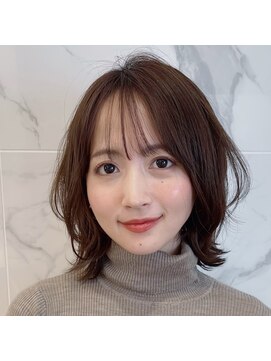 ミラリー トウキョウ(Mirareee Tokyo) ブルベイエベ◎垢抜けシースルー☆愛されミディアム　新宿代々木