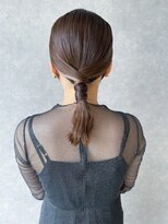 オブジェ シエル(obje't ciel)&nbsp;【obje’t ciel】ヘアアレンジ /ローポニー【暮石唯】