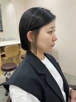 キュオンシア(CUEON. ciea)&nbsp;ミニボブ×イヤリングカラー