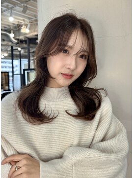アリスバイアフロート 自由が丘(ALICe by AFLOAT) 韓国くびれヘア/シースルーバング