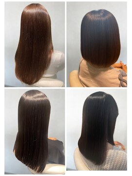 美容室フルール 20代30代40代髪質改善トリートメント艶感ストレート透明感