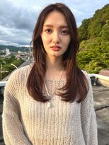 オブジェ シエル(obje't ciel)&nbsp;【obje’t ciel】ラベンダーベージュ×レイヤー【暮石唯】