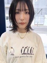 ノウル 中野(NoWL)&nbsp;ボブショート中野グレージュハイライトケアブリーチイルミナ