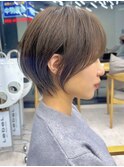 前髪カタログ/イメチェンスタイル／ウェーブパーマ/こなれミディ