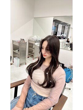 キング 枚方店(K!ng) 縮毛矯正髪質改善ハイライトレイヤーカット枚方美容室エクステ