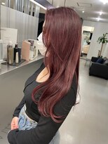 キング 枚方店(K!ng)&nbsp;縮毛矯正髪質改善ハイライトレイヤーカット枚方美容室エクステ