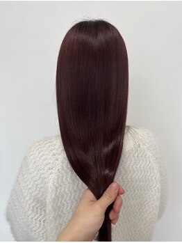 カフネ(KAHUNE)の写真/次世代髪質改善トリートメント質感再整《EAN/S》初施術でも効果を感じられる！潤いのあるツヤと指通りに＊