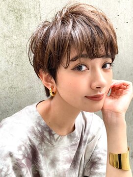 エフ 錦糸町(F.) 大人可愛いマッシュショートボブカット◎30代40代50代60代