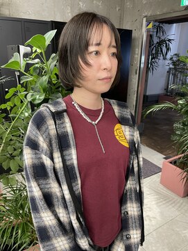 キャラハーフ 池袋東口店(KYARA HALF) ボブウルフ/顔まわりレイヤー/レイヤーカット
