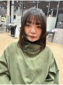顔回りレイヤー＋髪質改善トリートメント