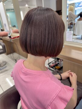 アッシュ 下北沢店(Ash) ギリギリ短めパツッとボブ