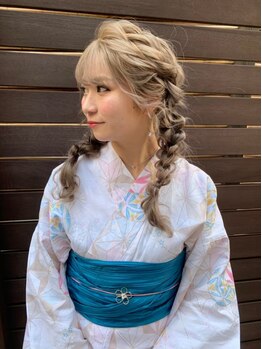 ケイティ(Keity)の写真/花火大会などに!全200種類以上から選べる翌日返却OKの浴衣レンタルが電話予約&現金支払いで着付込￥3500～