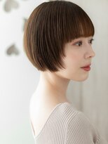 カバーヘア ブリス 大宮西口(COVER HAIR bliss) 小顔ぱっつん前髪顔周りレイヤーカットマッシュルームヘアW大宮