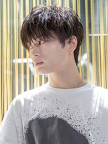 シティ(CITY)&nbsp;小久保styleフェザーパーマフェザーショートグレーエンドカラー