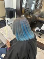 リブ バイ ボクノ(Liv by bokuno)&nbsp;グレー×スカイブルーのインナー